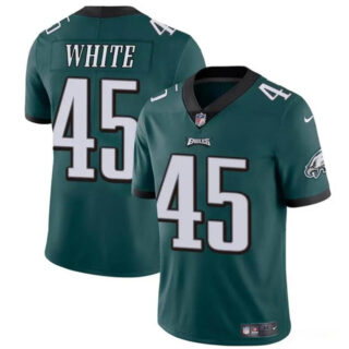 Youth Philadelphia Eagles #45 Devin White Green Vapor Untouchable Limited Stitched Football Jersey