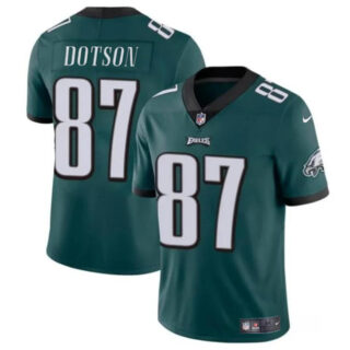 Youth Philadelphia Eagles #87 Jahan Dotson Green Vapor Untouchable Limited Stitched Football Jersey
