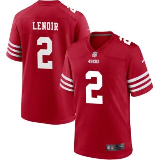 Youth San Francisco 49ers #2 Deommodore Lenoir Red Vapor Untouchable Limited Stitched Jersey