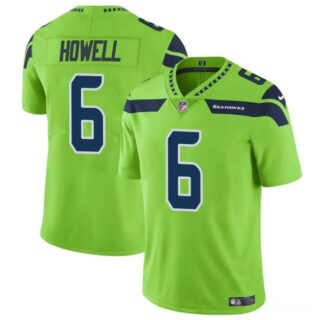Youth Seattle Seahawks #6 Sam Howell Green Vapor Limited Stitched Football Jersey