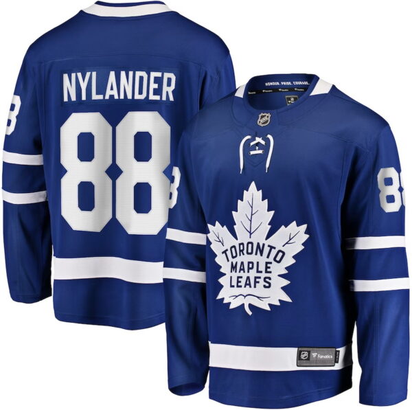 Men's William Nylander #88 Toronto Maple Leafs Home Breakaway Player Jersey - Blue