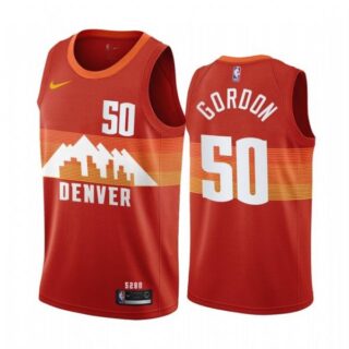 Men's Aaron Gordon Denver Nuggets Basketball Jersey Orange