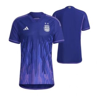 Youth Argentina National Team Purple Away Soccer Jersey 2022-23
