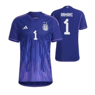 Youth Franco Armani Argentina National Team Purple Away Soccer Jersey 2022-23