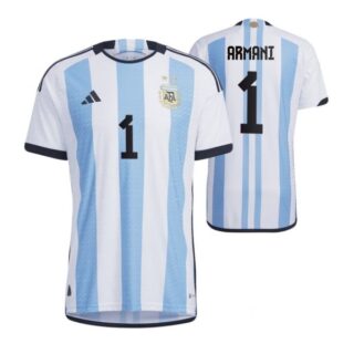Youth Franco Armani Argentina National Team White Home Soccer Jersey 2022-23