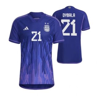 Youth Paulo Dybala Argentina National Team Purple Away Soccer Jersey 2022-23