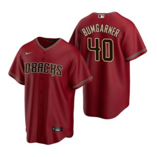 Men's Madison Bumgarner Arizona Diamondbacks Cool Base Jersey Crimson