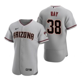 Men's Robbie Ray Arizona Diamondbacks Flex Base Jersey Gray