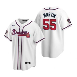 Men's Chris Martin Atlanta Braves Cool Base All Star Jersey White