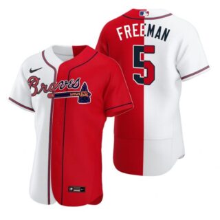 Men's Freddie Freeman Atlanta Braves Flex Base Jersey Red