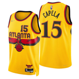 Men's Clint Capela Atlanta Hawks 75th Anniversary Diamond Jersey