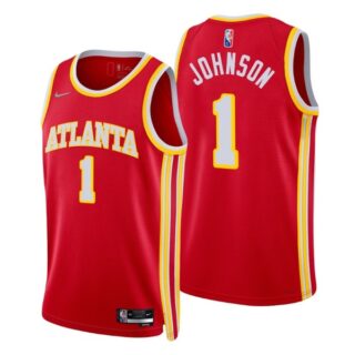 Men's Jalen Johnson Atlanta Hawks 75th Anniversary Diamond Jersey