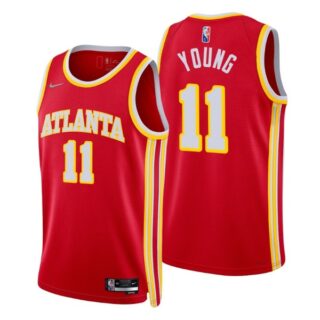 Men's Trae Young Atlanta Hawks 75th Anniversary Diamond Jersey