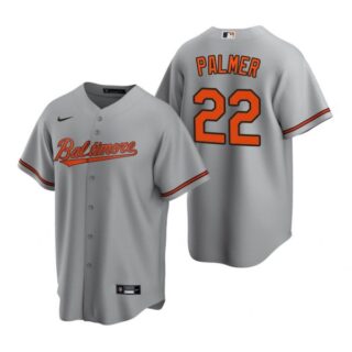 Men's Jim Palmer Baltimore Orioles Cool Base Jersey Gray