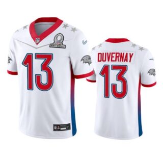 Men's Devin Duvernay Baltimore Ravens 2022 AFC Pro Bowl Stitched Jersey White