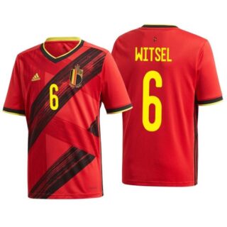 Men's Axel Witsel Belgium National Soccer Team Red Home Jersey
