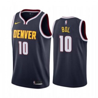 Men's Bol Bol Denver Nuggets Basketball Jersey Navy