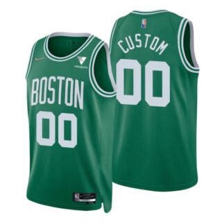 Men's Custom Boston Celtics 75th Anniversary Diamond Jersey