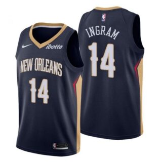 Men's Brandon Ingram New Orleans Pelicans Basketball Jersey Navy