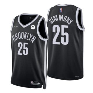 Men's Brooklyn Nets Ben Simmons 2022 Diamond Jersey 75th Anniversary -