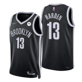 Men's James Harden Brooklyn Nets 75th Anniversary Diamond Jersey