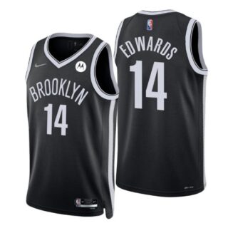Men's Kessler Edwards Brooklyn Nets 75th Anniversary Diamond Jersey