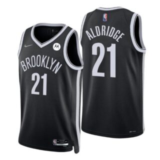 Men's Lamarcus Aldridge Brooklyn Nets 75th Anniversary Diamond Jersey