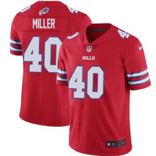 Youth Buffalo Bills Von Miller Red Color Rush Stitched Jersey