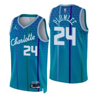 Men's Mason Plumlee Charlotte Hornets 75th Anniversary Diamond Jersey