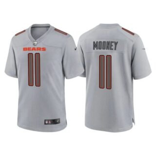 Youth Chicago Bears Darnell Mooney Gray Atmosphere Fashion Stitched Jersey