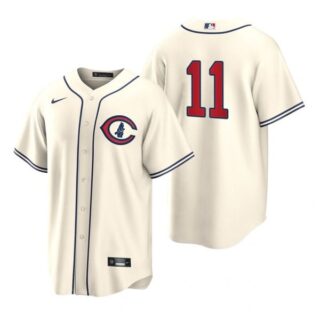 Youth Chicago Cubs Drew Smyly 2022 Field of Dreams Cream Stitched Jersey