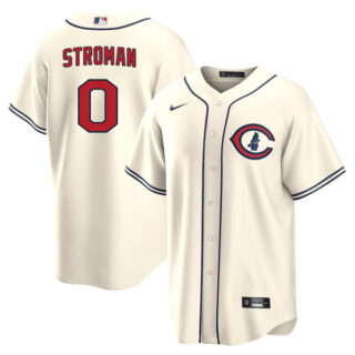 Youth Chicago Cubs Marcus Stroman 2022 Field of Dreams Cream Stitched Jersey With Name