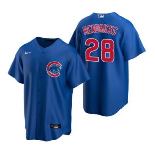 Men's Kyle Hendricks Chicago Cubs Cool Base Jersey Royal