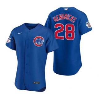 Men's Kyle Hendricks Chicago Cubs Flex Base Jersey Royal