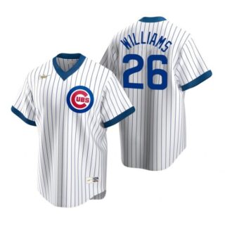 Men's Billy Williams Chicago Cubs Cool Base Jersey White Cooperstown