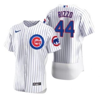 Men's Anthony Rizzo Chicago Cubs Flex Base Jersey White