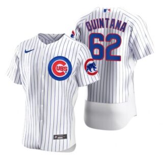 Men's Jose Quintana Chicago Cubs Flex Base Jersey White