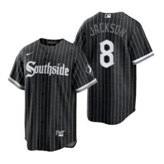 Youth Chicago White Sox Bo Jackson 2021 City Connect Southside Jersey Black Stitched