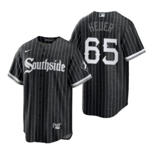 Youth Chicago White Sox Codi Heuer 2021 City Connect Southside Jersey Black Stitched