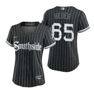 Women Chicago White Sox Codi Heuer 2021 City Connect Southside Jersey Black Stitched