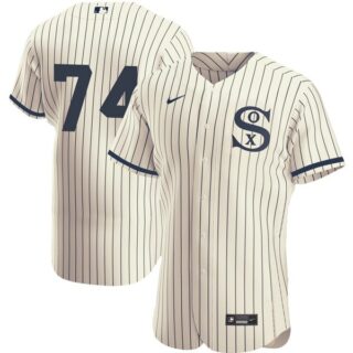 Men's - Flex Base Chicago White Sox #74 Eloy Jimenez Field of Dreams Throwback Jersey Stitched