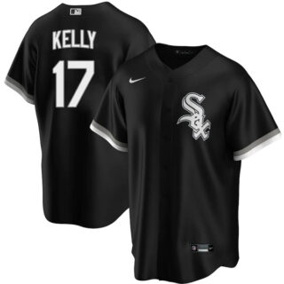Men's Joe Kelly Chicago White Sox Black Jersey - All Stitched Black