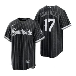 Youth Chicago White Sox Luis Gonzalez 2021 City Connect Southside Jersey Black Stitched