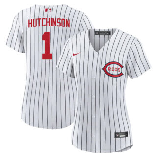 Women's Cincinnati Reds Fred Hutchinson 2022 Field of Dreams White Stitched Jersey With Name