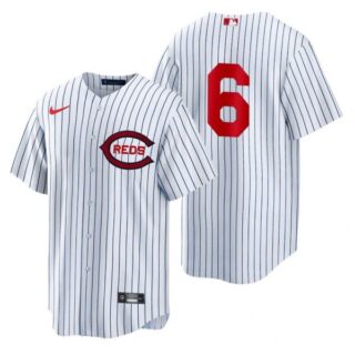 Youth Cincinnati Reds Jonathan India 2022 Field of Dreams White Stitched Jersey