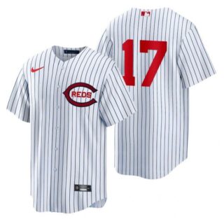 Youth Cincinnati Reds Kyle Farmer 2022 Field of Dreams White Stitched Jersey