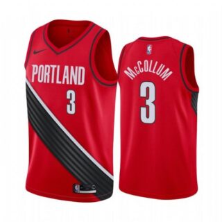 Men's C.J. McCollum Portland Trail Blazers Basketball Jersey Red