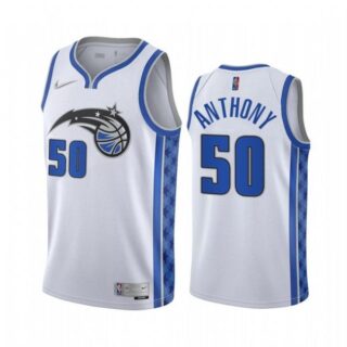 Men's Cole Anthony Orlando Magic Basketball Jersey White