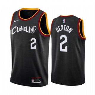 Men's Collin Sexton Cleveland Cavaliers Basketball Jersey Black