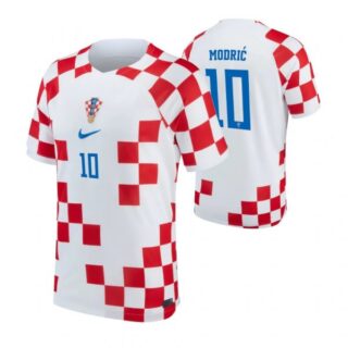 Youth Luka Modric Croatia National Team White Home Soccer Jersey 2022-23